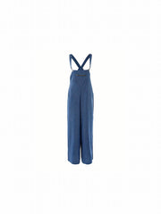 Casual Wide Leg Zipper Overall Jumpsuit
