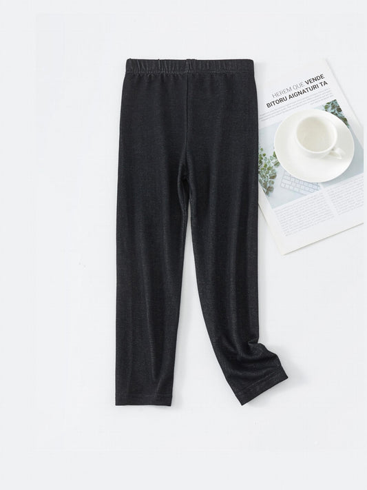 Toddler Girls Soft Leggings Elastic Waist Athletic Yoga Pants