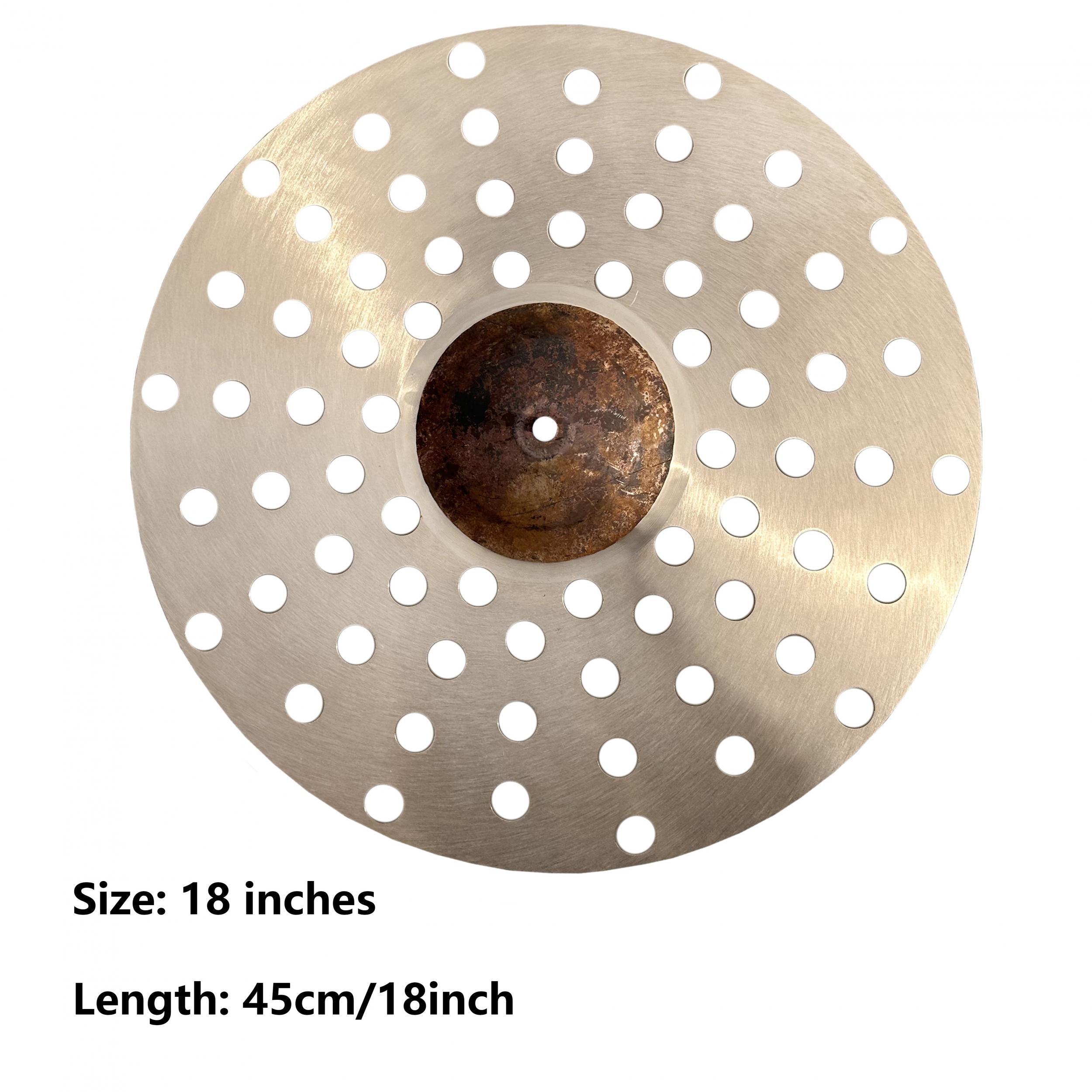 Hand Hammered B20 Bronze 45 Dual Trash Crash Cymbals