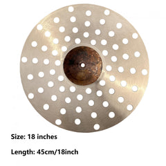 Hand Hammered B20 Bronze 45 Dual Trash Crash Cymbals