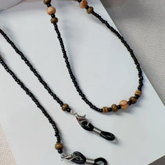 Beaded Glasses Lanyard Non slip Glasses Rope for Men and Women Eyeglass Holder