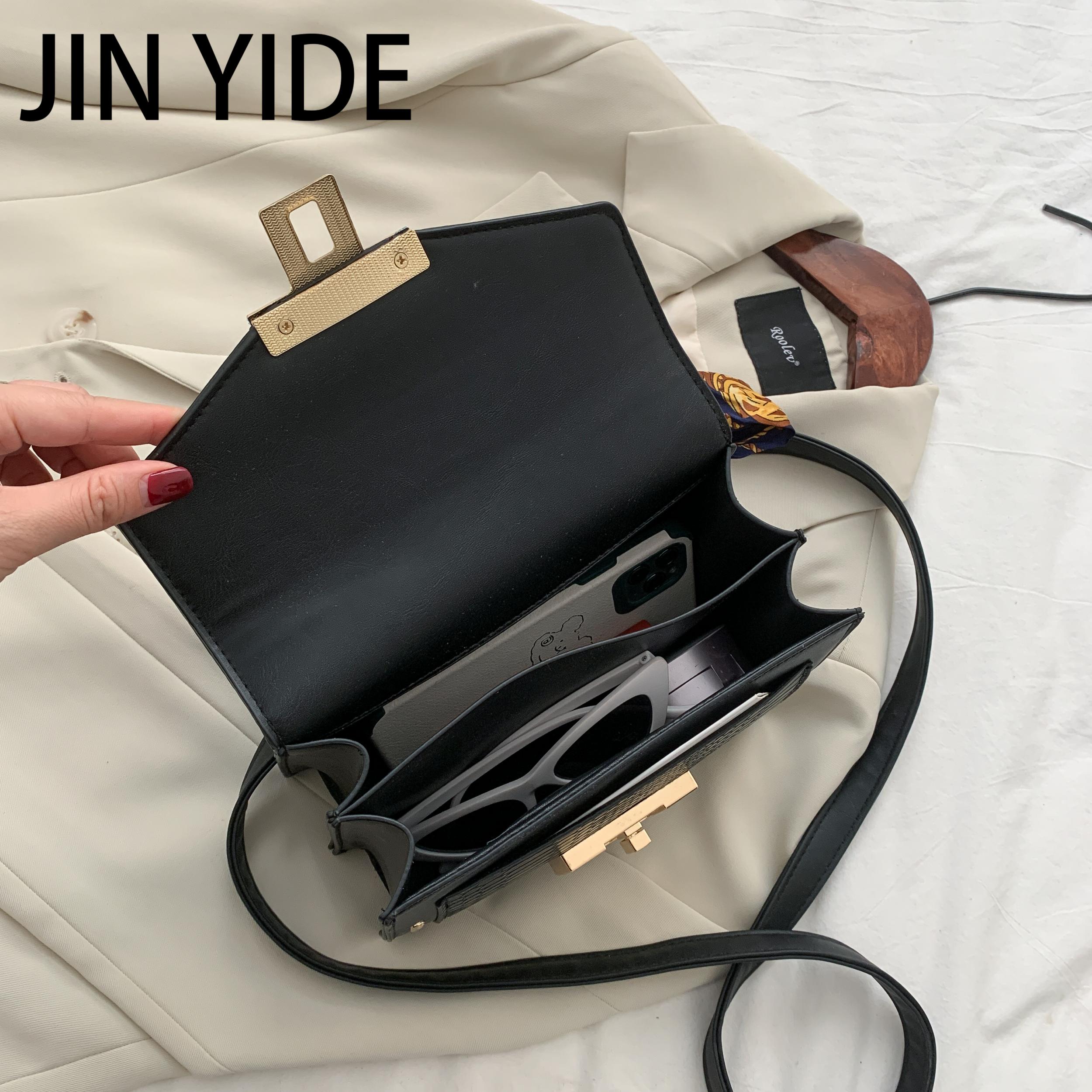 Square Bag PU Leather Women's Handbag Chain Shoulder M