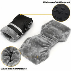 Winter Hand Gloves with Fleece Lining for Baby Stroller