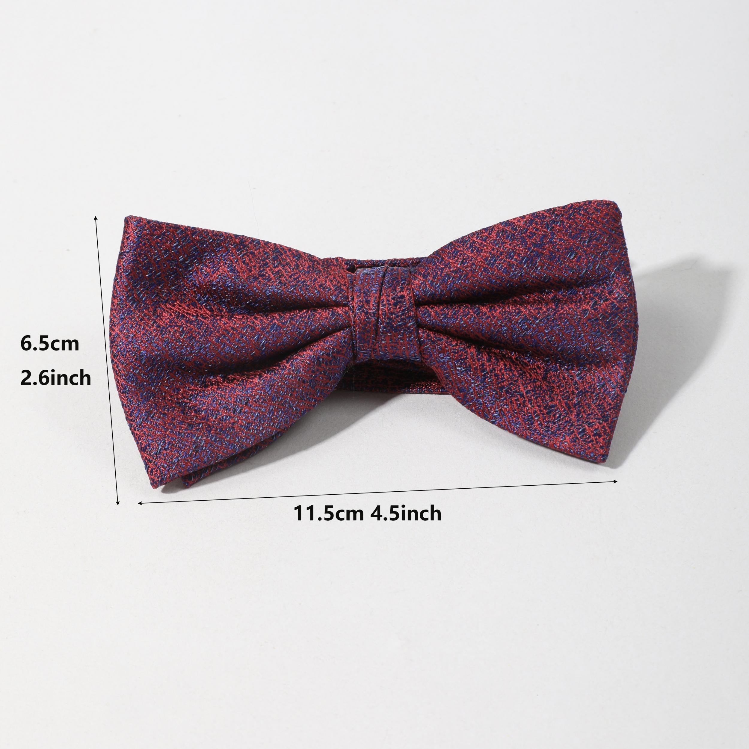 Men's Thin Striped Bow Tie