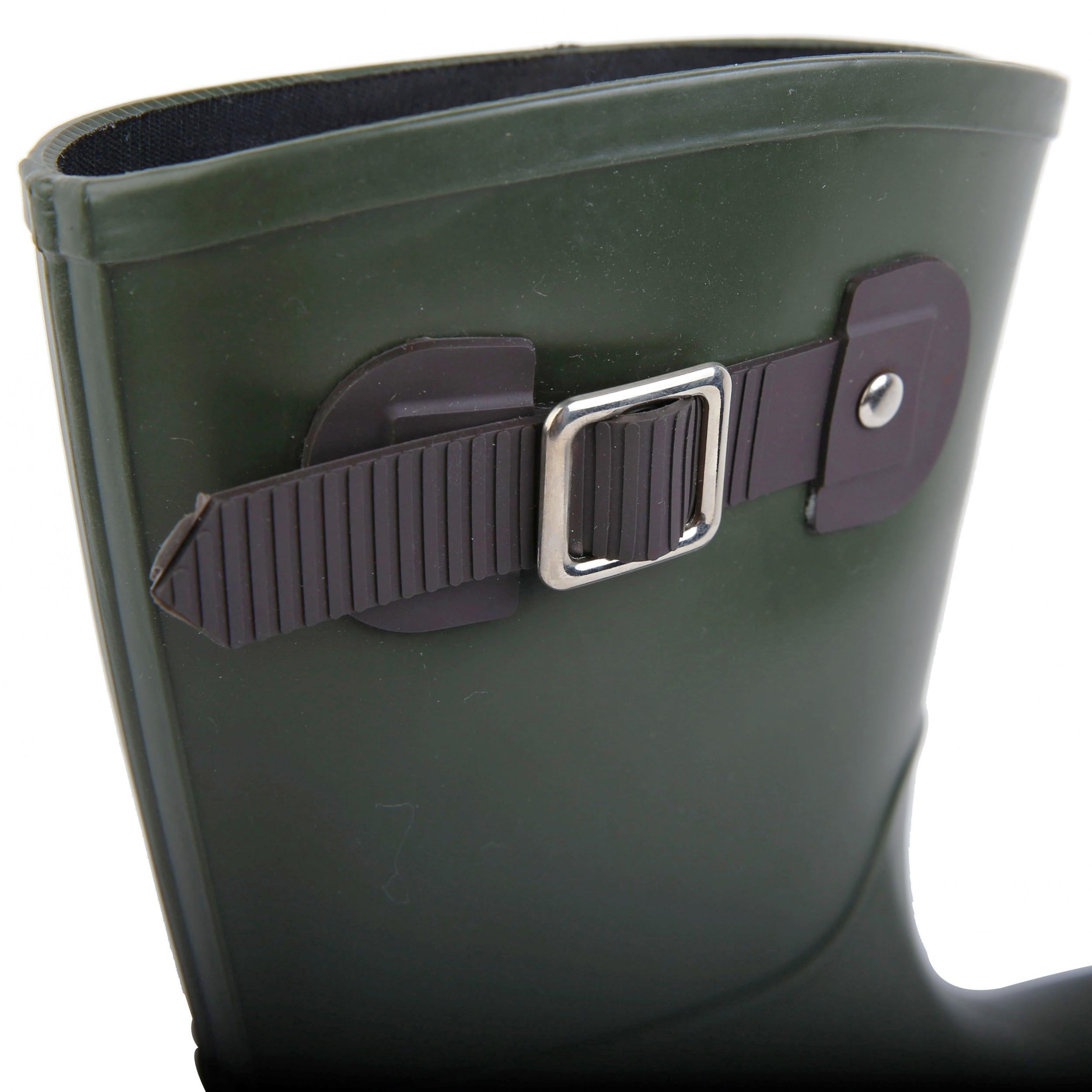 PVC Buckle Decor Non Slip Rain Boots Waterproof Lightweight Garden Beach Shoes