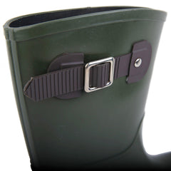 PVC Buckle Decor Non Slip Rain Boots Waterproof Lightweight Garden Beach Shoes
