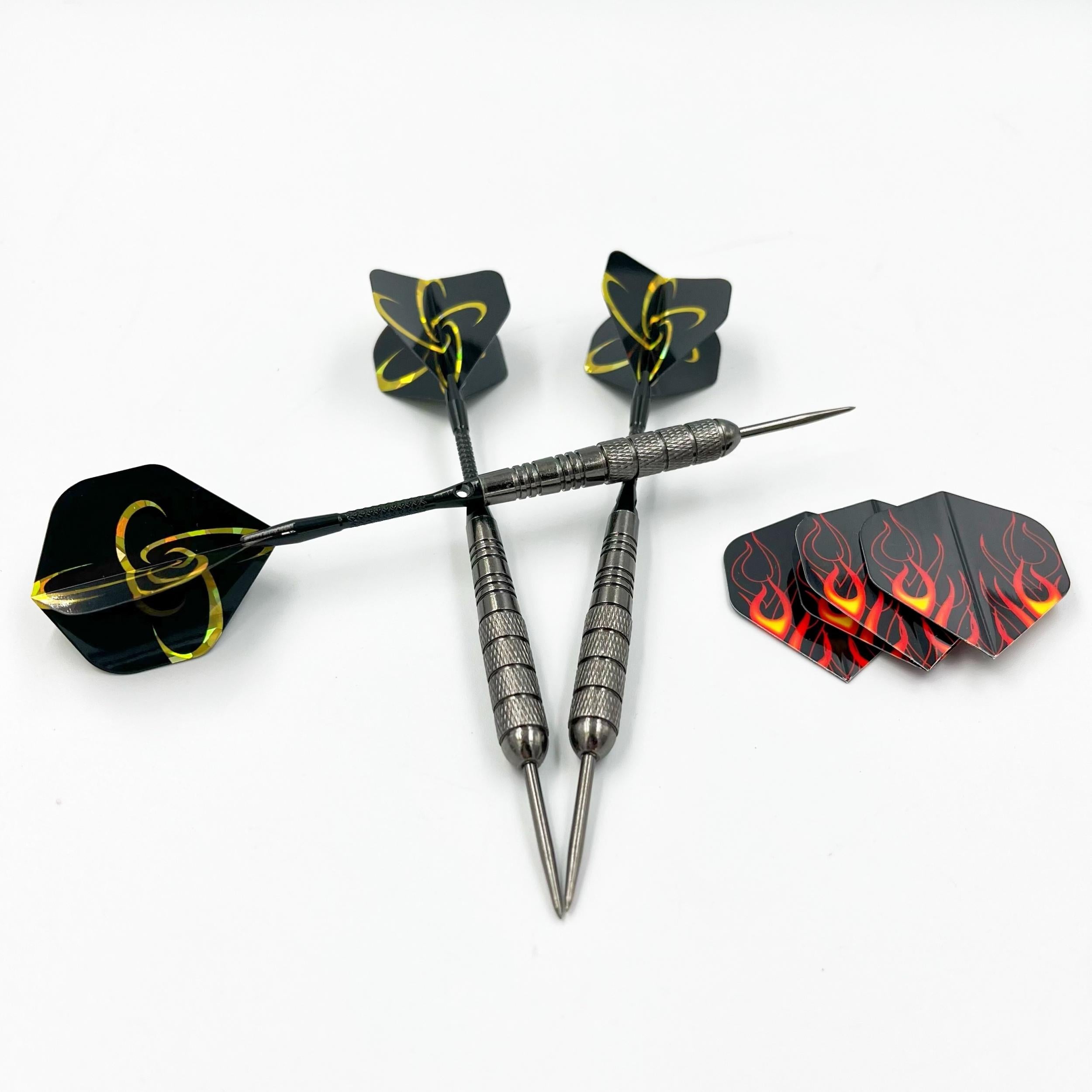 3pcs 20g Professional Steel Tip Darts Set with Storage Box
