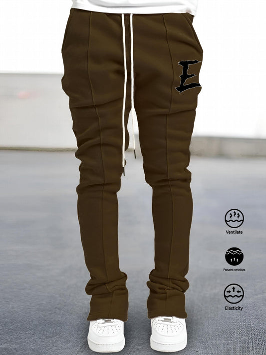 Bell Bottomed Pants Men's Casual Stretch Hip Hop Joggers