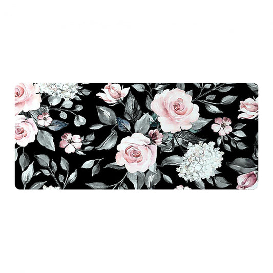 Desk Accessories Flowers Mouse Pad 89x39 Cm