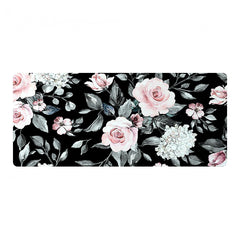 Desk Accessories Flowers Mouse Pad 89x39 Cm