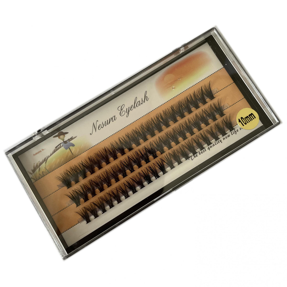 Mikiwilash 30D Cluster Eyelash Extensions for Natural Look