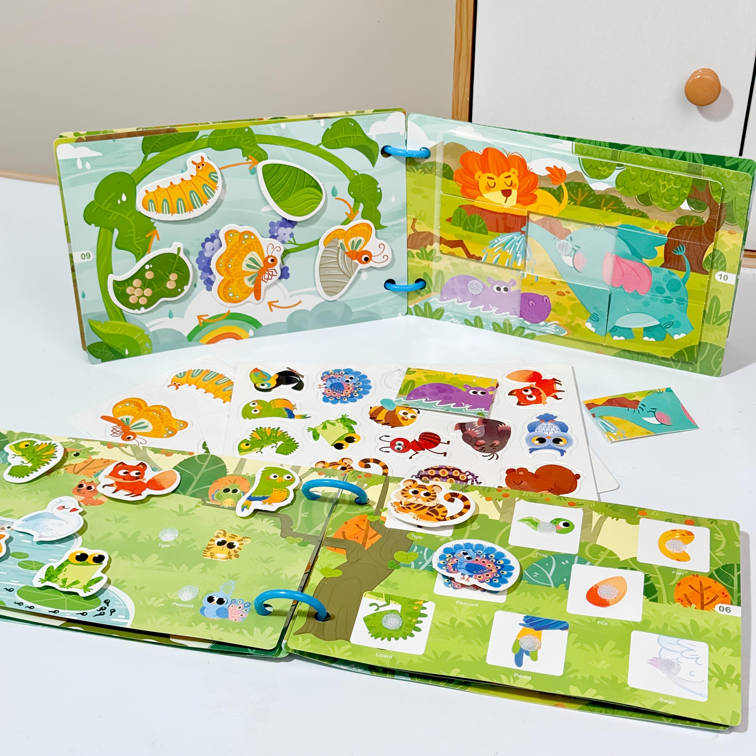 Animal Sticker Book - Fun and Educational Learning