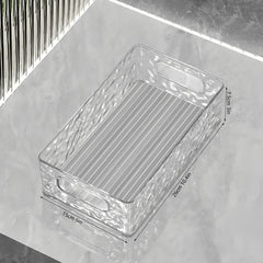 Clear Desktop Storage Box for Cosmetics Makeup Jewelry Food Books