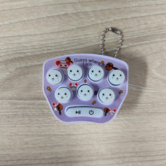Pocket Mini Whack a mole Game Console with Keychain