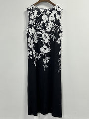  Floral Print Maxi Tank Dress