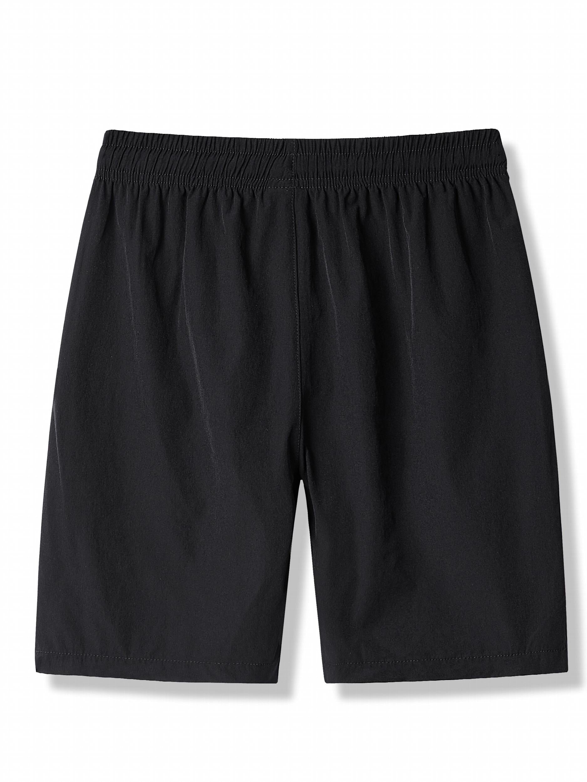 Boys Beach Shorts Quick Dry Drawstring Seaside Shorts