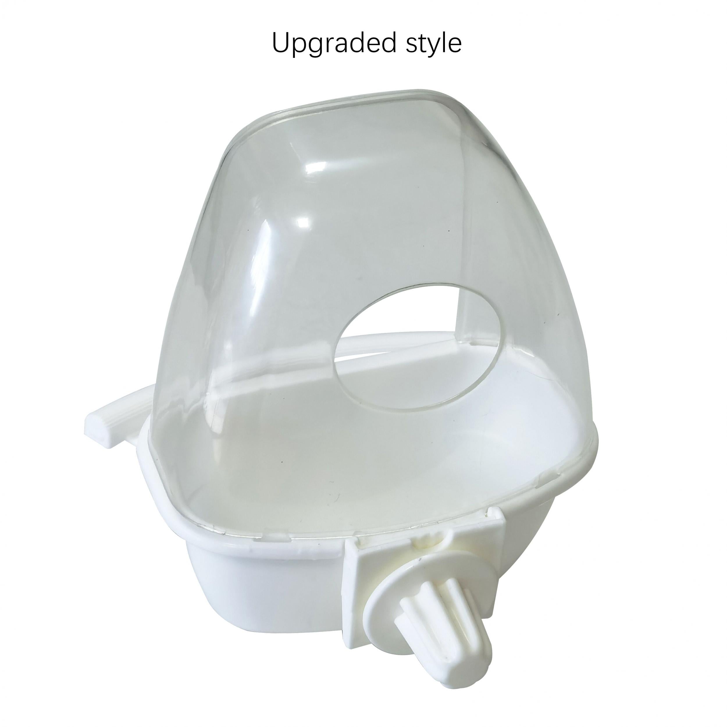 Hanging Bird Feeder & Water Bowl for Parrots - Durable Pet Cage Food Container