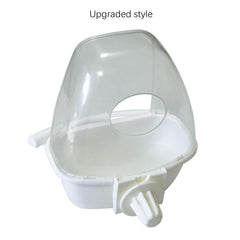 Hanging Bird Feeder & Water Bowl for Parrots - Durable Pet Cage Food Container