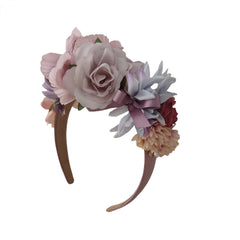 Floral Bridal Headband for Weddings Bridesmaids
