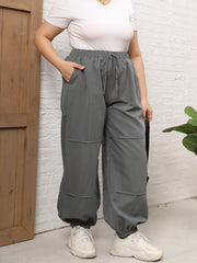  Women's Elastic Loose Fit Cargo Pants