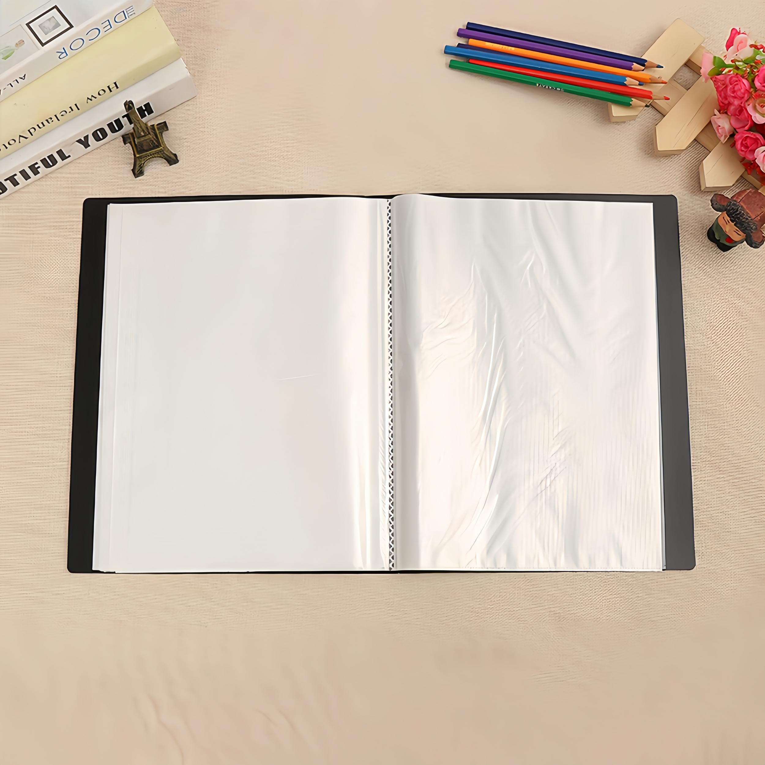 Music Score Book A4 Folder Stave Piano Insert Clip