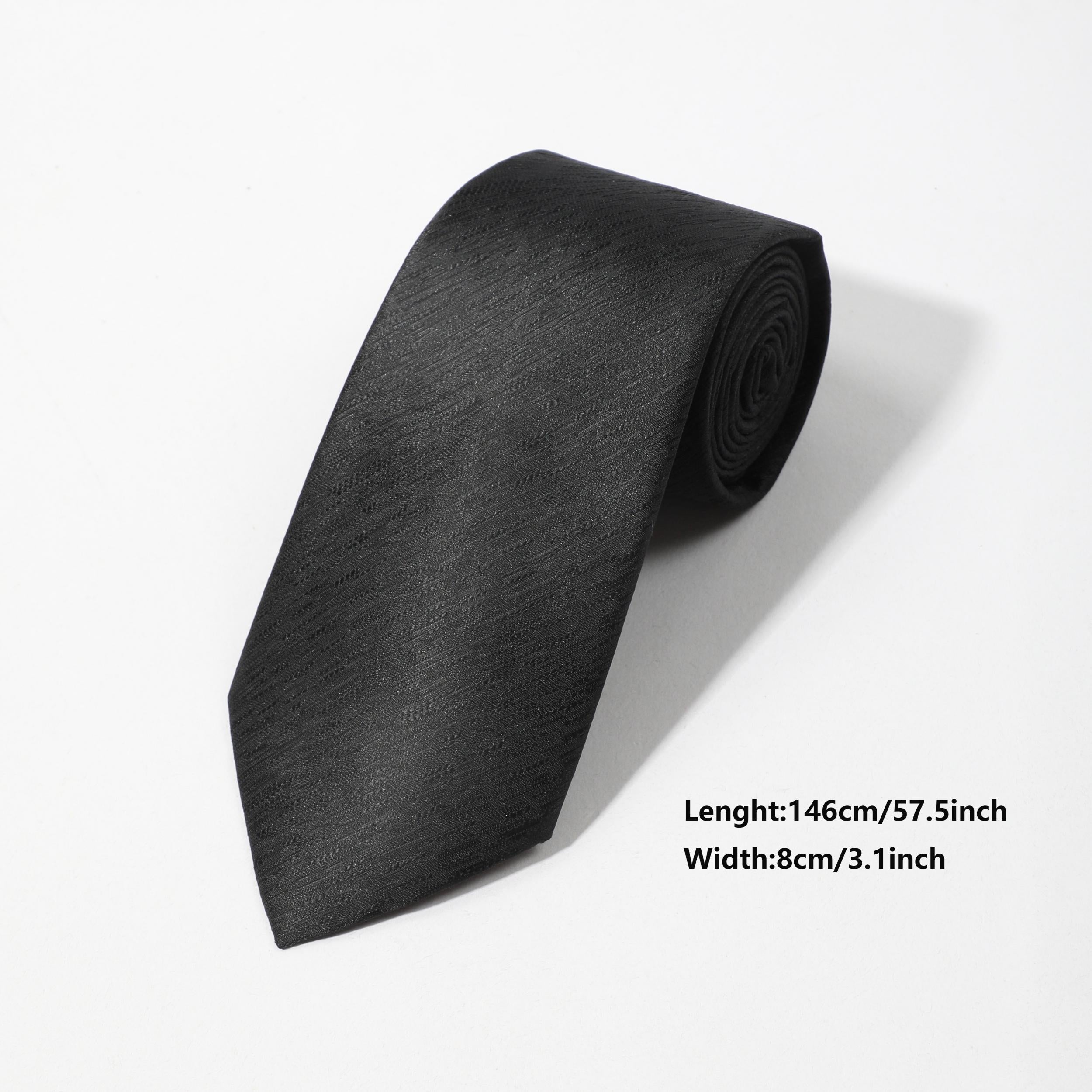 Men's Short Striped Business Tie
