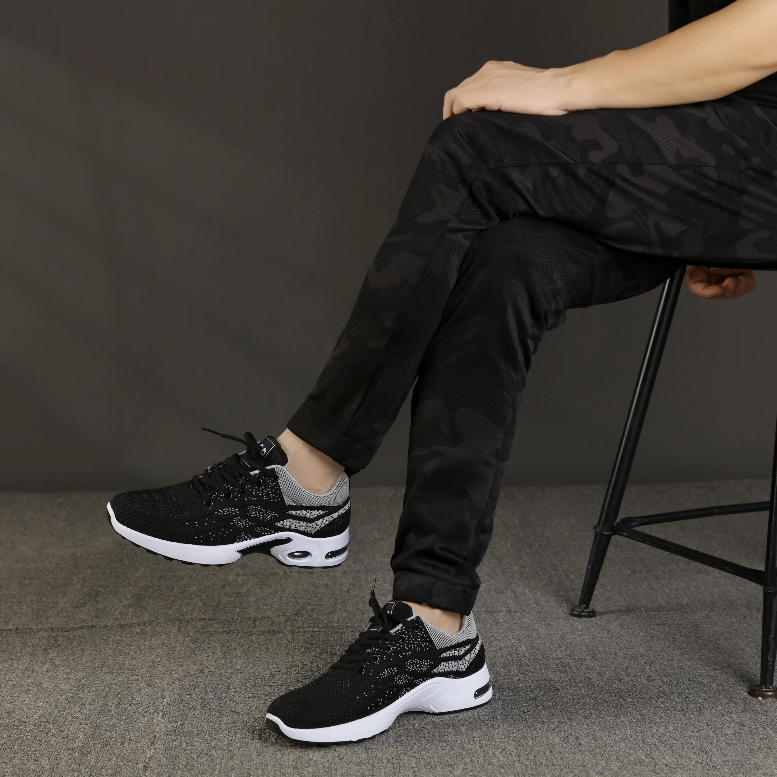Breathable Shock Absorption Sneakers Lightweight Running Shoes