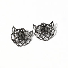 Men's Hollow Bat Bow Tie Collar Accessory Hip Hop Punk Bow Tie Charm