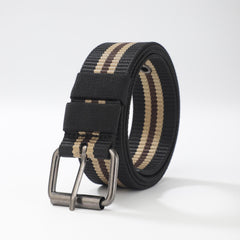 Men's Canvas Belt Pin Buckle Belt Outdoor Casual Jeans Belt