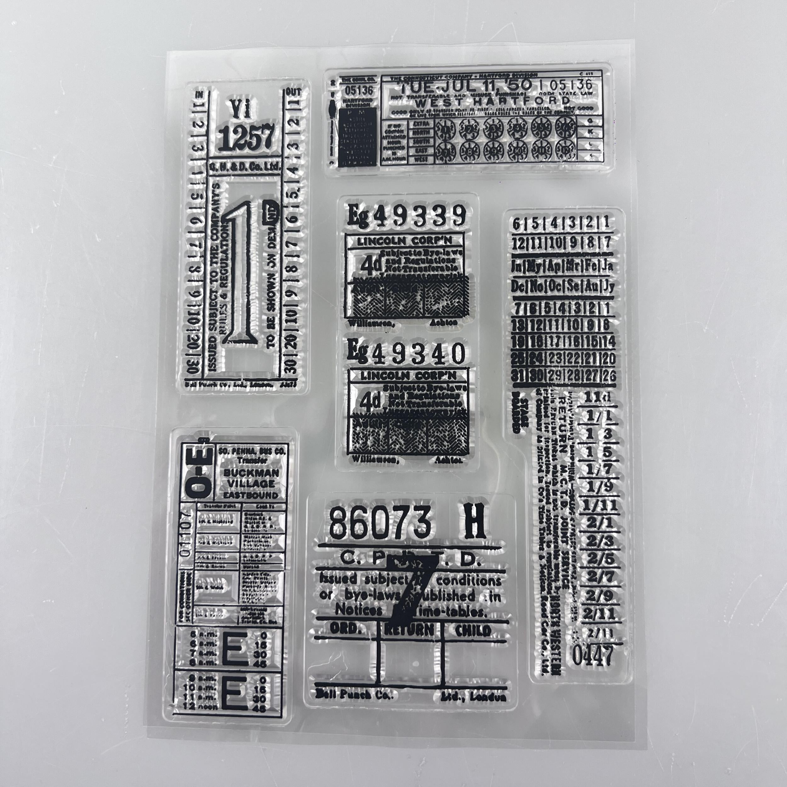 1pc Number Stamps Stencils DIY Scrapbook Embossing