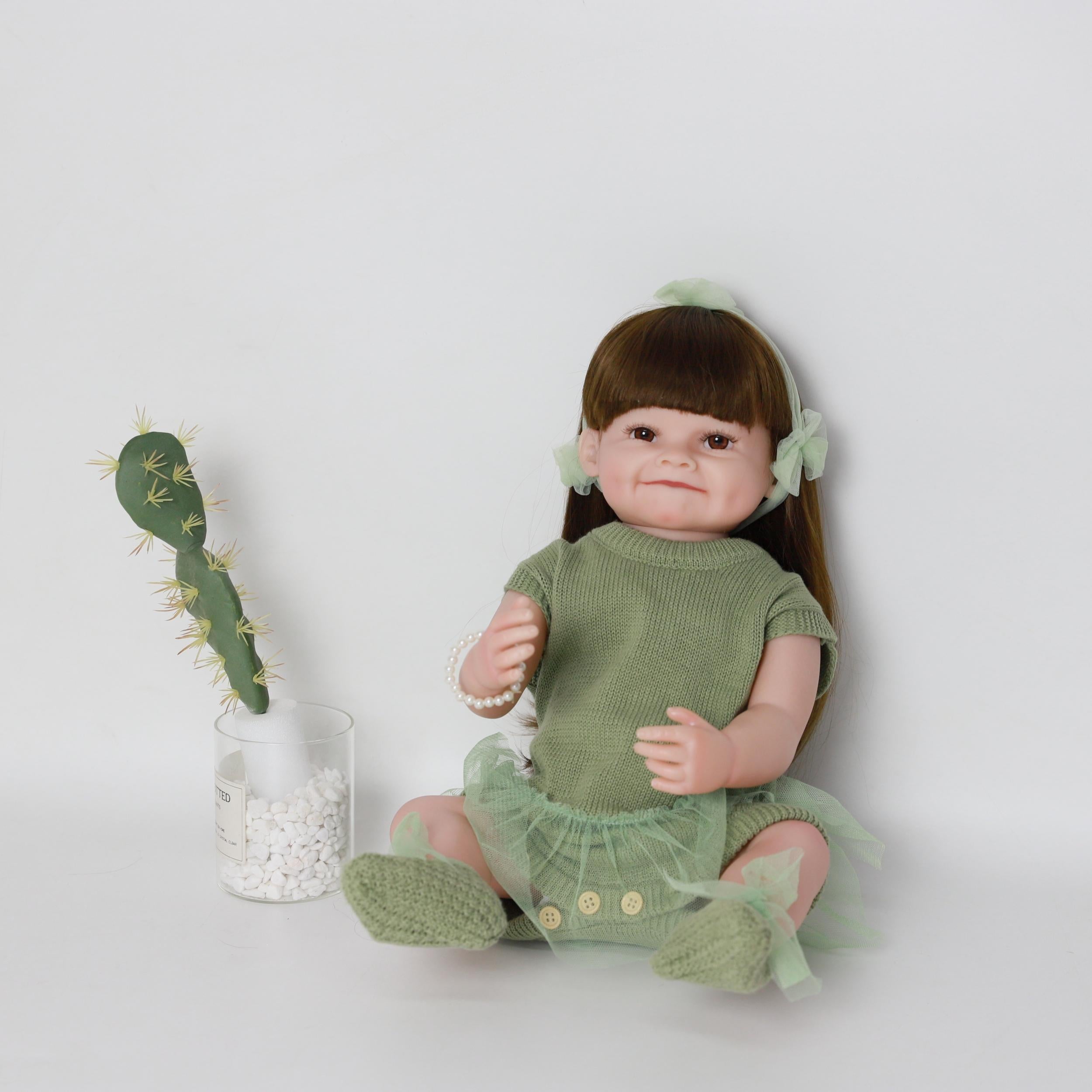 1pc Reborn Doll Silicone Doll Birthday Gift