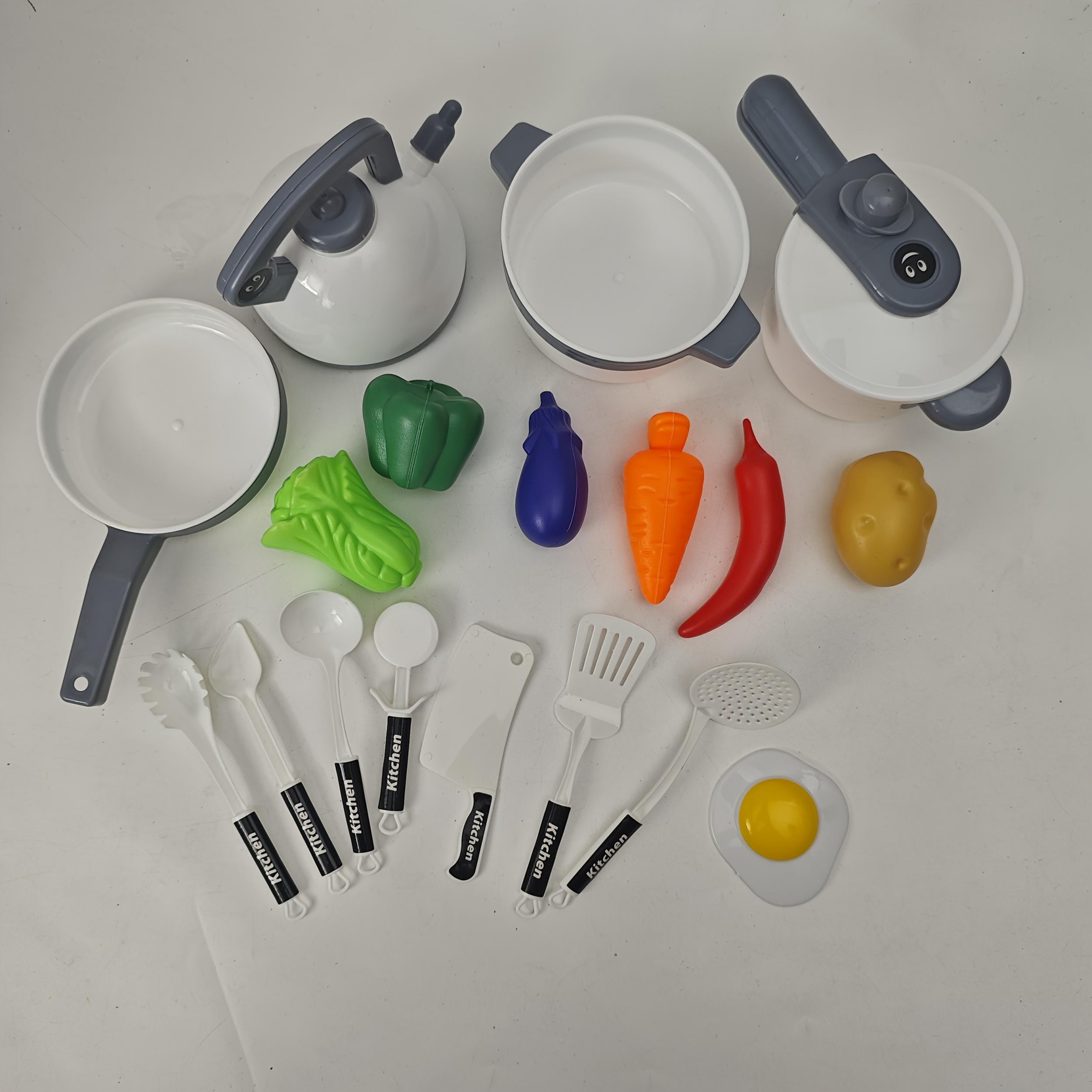 Pretend Kitchen Toy Set for Boys and Girls