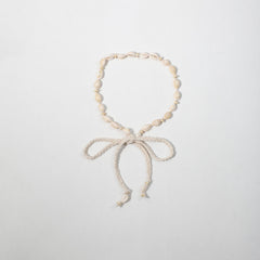 Boho Shell Rope Sash Belt Vintage Bowknot Lace Up Belt