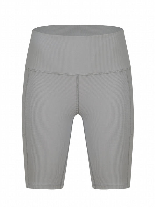 High Waist Yoga Short Slim Fit With Pocket