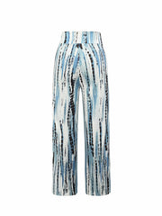  Tie Dye Low Rise Wide Leg Trousers
