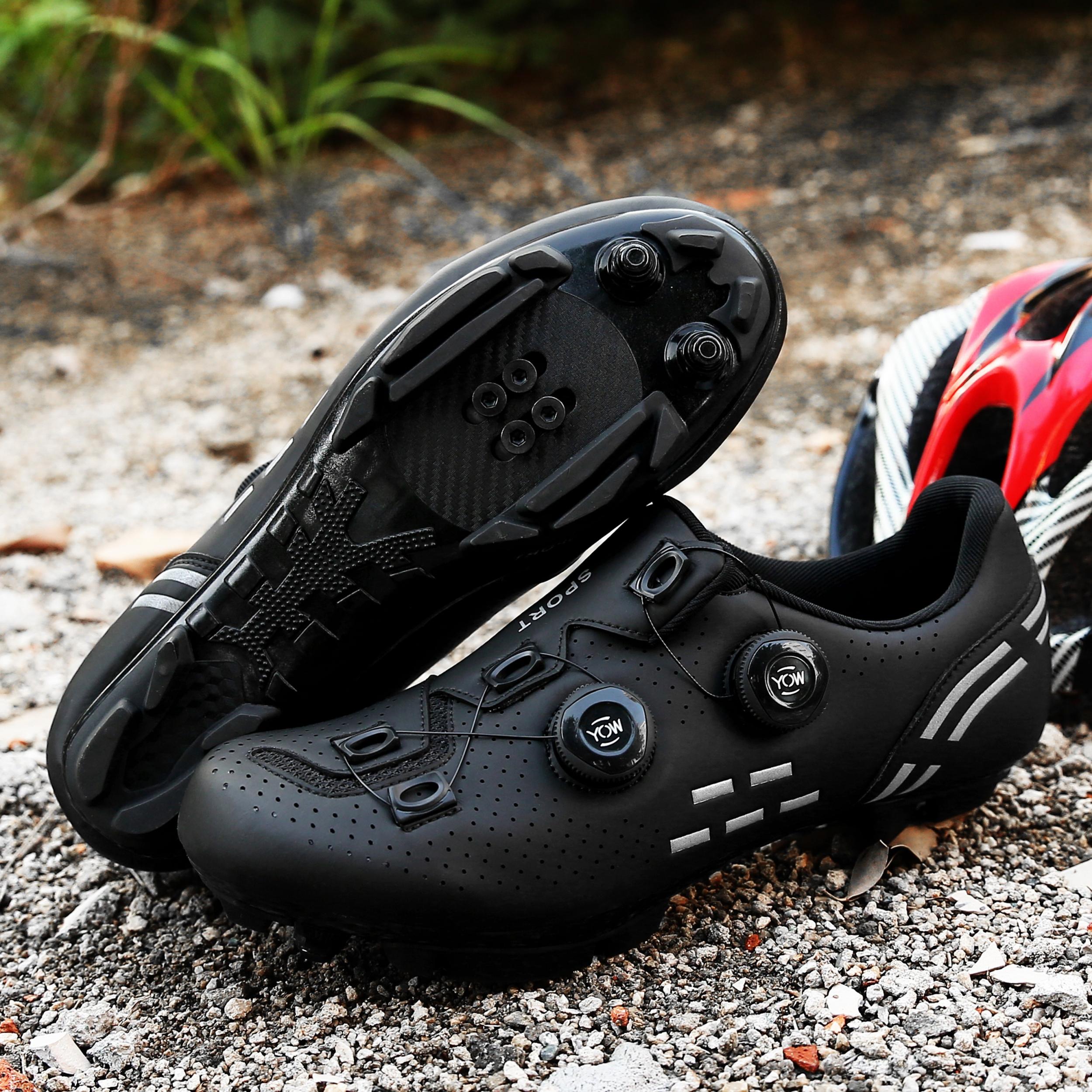 Men's Cycling Sneakers SPD Cleat Mountain Bike Shoes