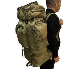 Large Waterproof Camo Hiking Backpack