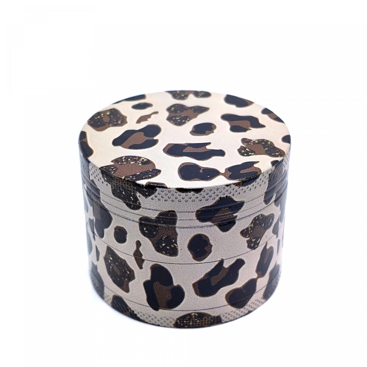 Cow Print Spice Grinder Metal Kitchen Gadget