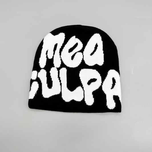 Letter Jacquard Knitted Hat Beanie For Men Women