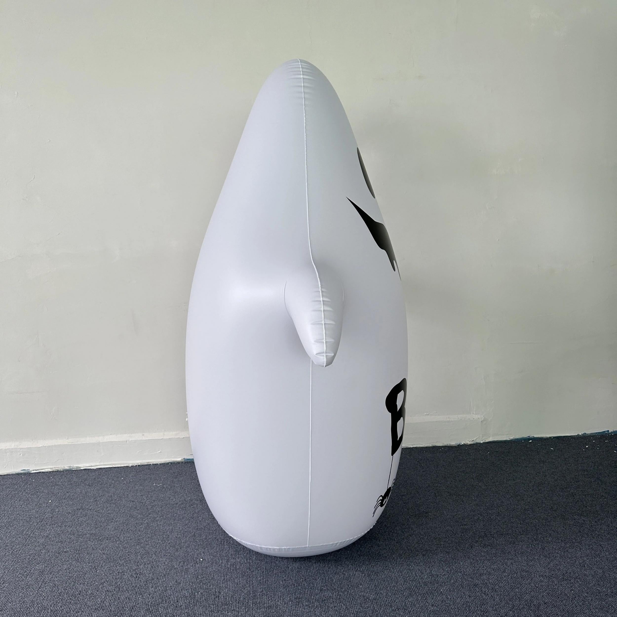Inflatable Halloween Punching Bag Pumpkin & Ghost Decoration