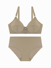  Women's Bow Knot Bra & Panty Lingerie Set