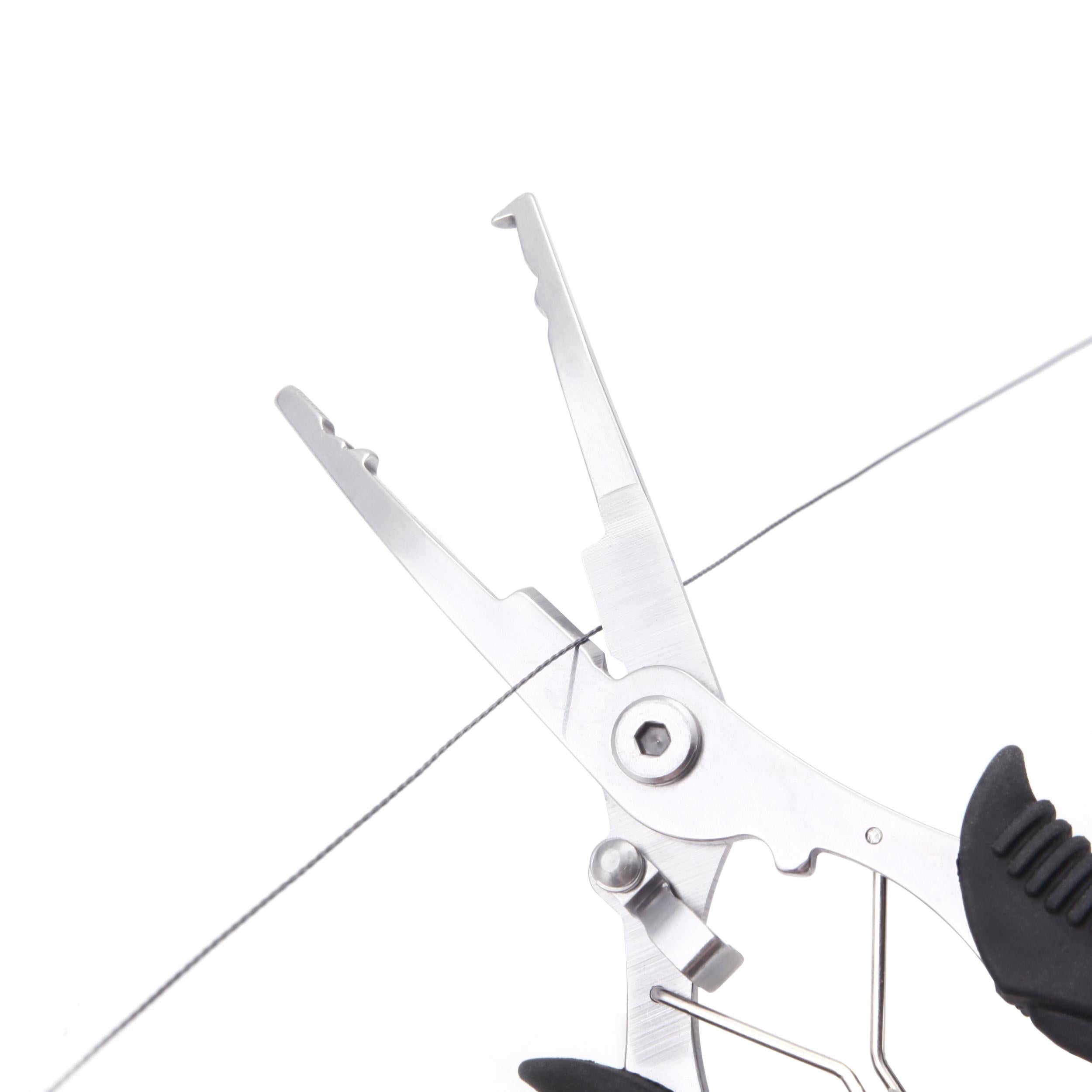 ATISEN Stainless Steel Fishing Pliers with Cover Portable Fish Controller