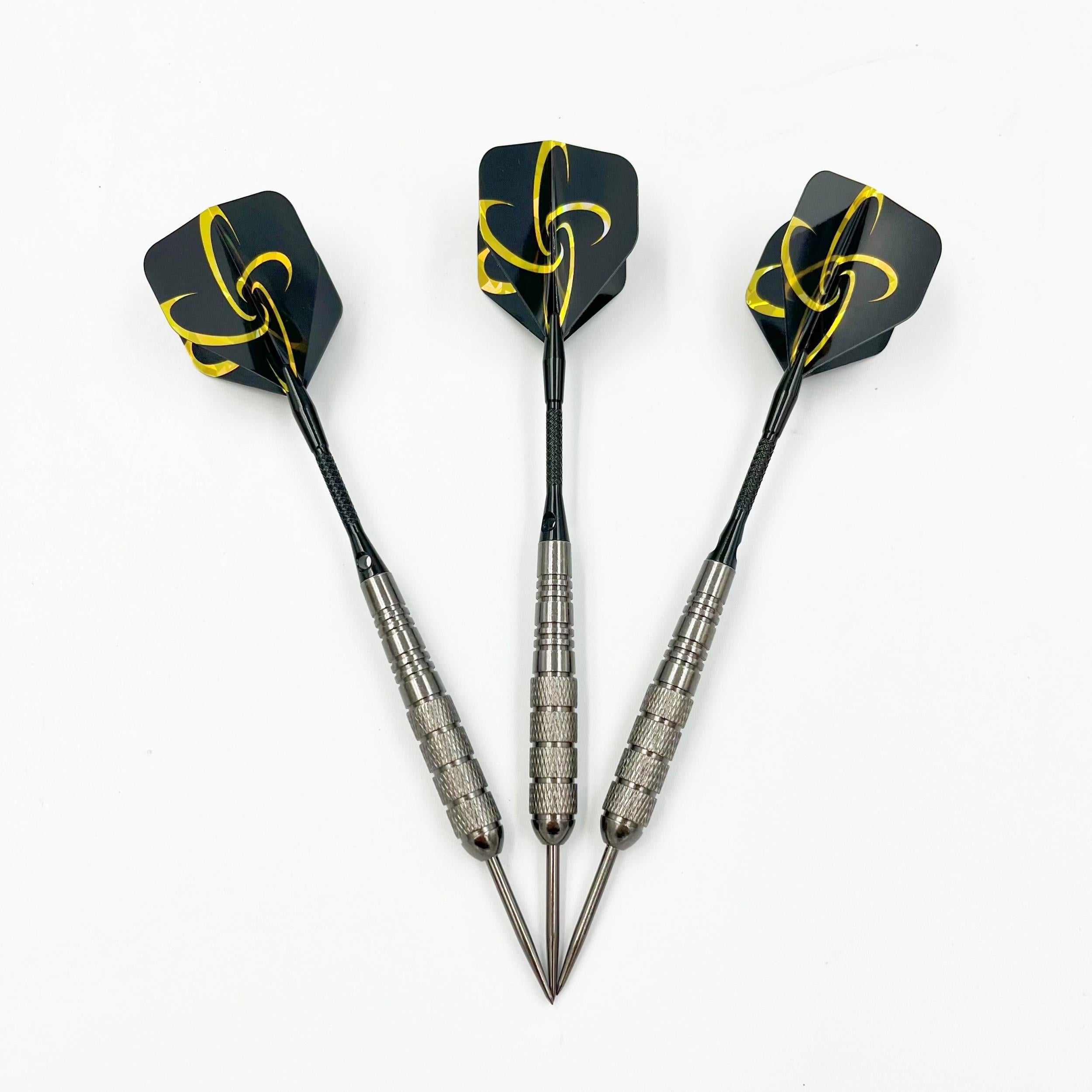 3pcs 20g Professional Steel Tip Darts Set with Storage Box