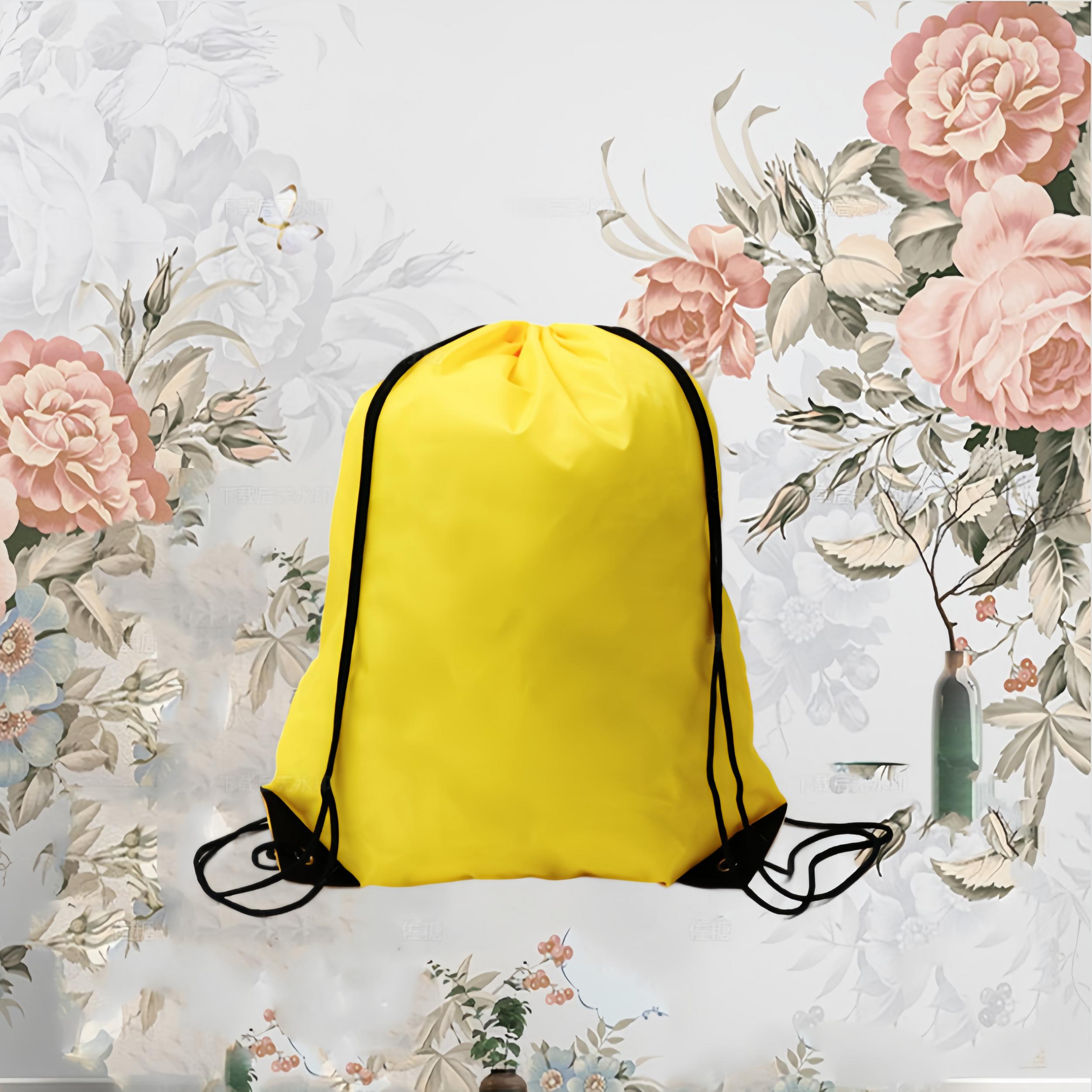 Large Capacity Sport Drawstring Bag 16.5 x 13.4 Inch Lightweight & Waterproof