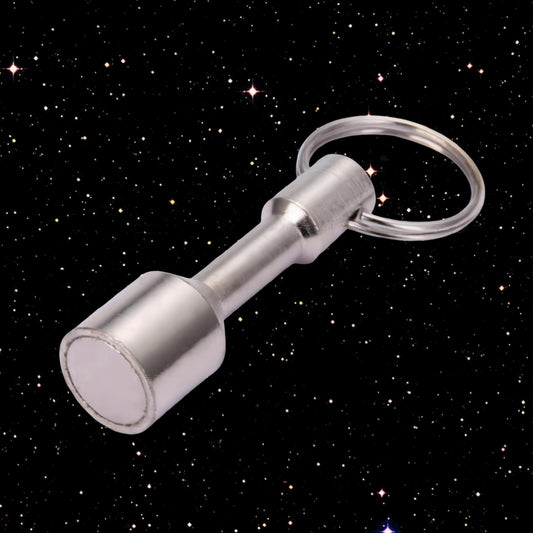 12mm Strong Magnet Keychain Magnetic Key Ring Hanger DIY Outdoor Tools