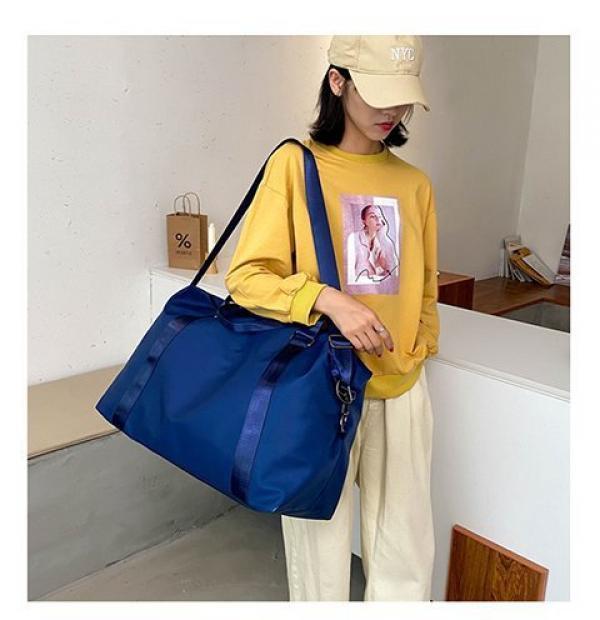 Qiaoduo Large Travel Bag Women Cabin Tote Bag Handbag Nylon Waterproof Shoulder
