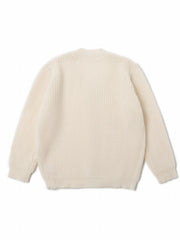 Girls Knit Cardigan Sweater With Buttons V Neck Long Sleeves