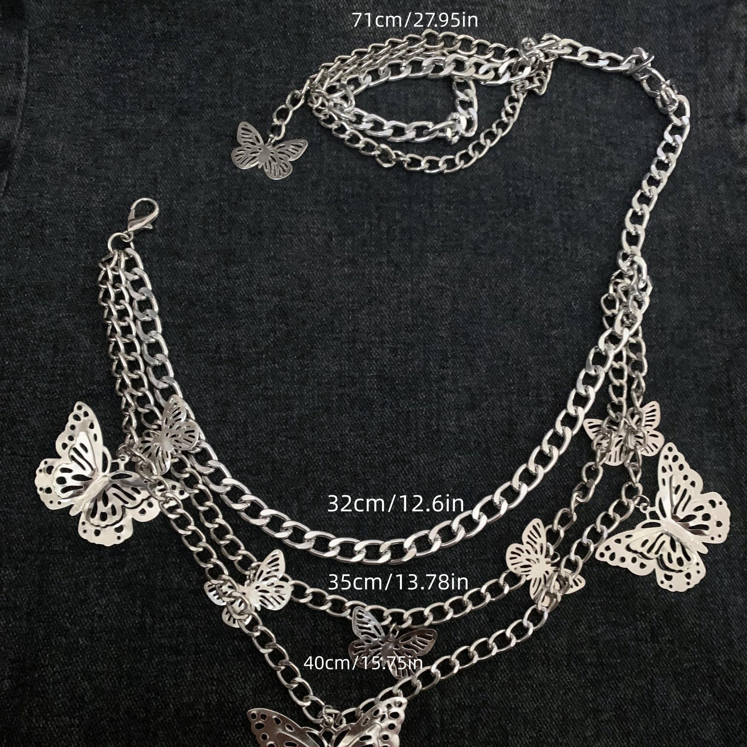 Butterfly Charm Tassel Chain for Pants Decoration