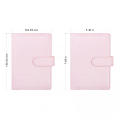 Stylish A6 PU Leather Macaroon Planner Binder - 6 Hole - Magnetic Clasp