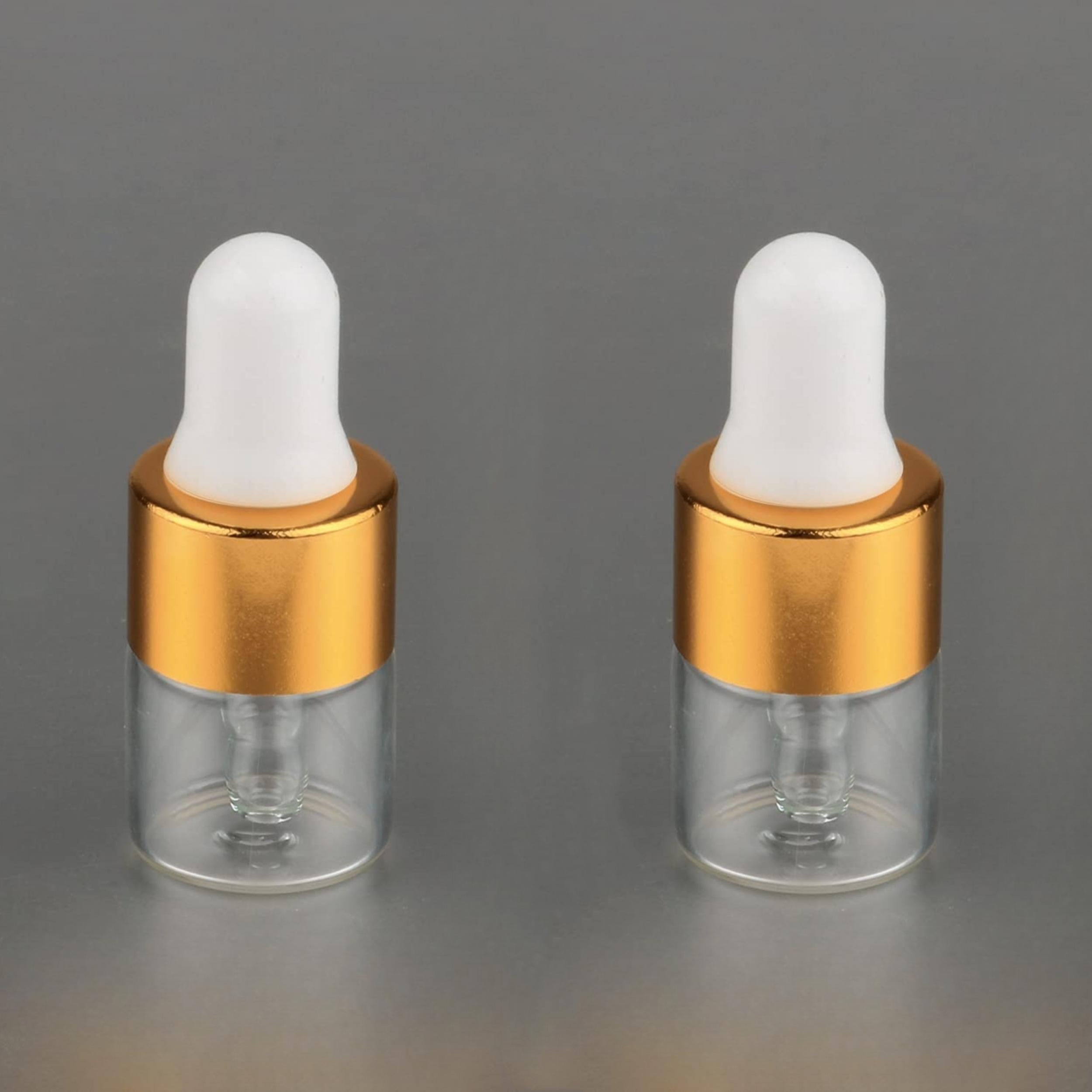 10pcs Mini Essential Oils Sample Dropper Bottles For Traveling Perfume Cosmetic